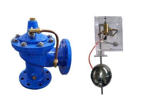 Ductile Iron Hydraulically Controlled Pilot Operated Float Valve