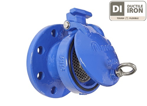 Epoxy-Coated Ductile Iron Wafer Flap Check Valve
